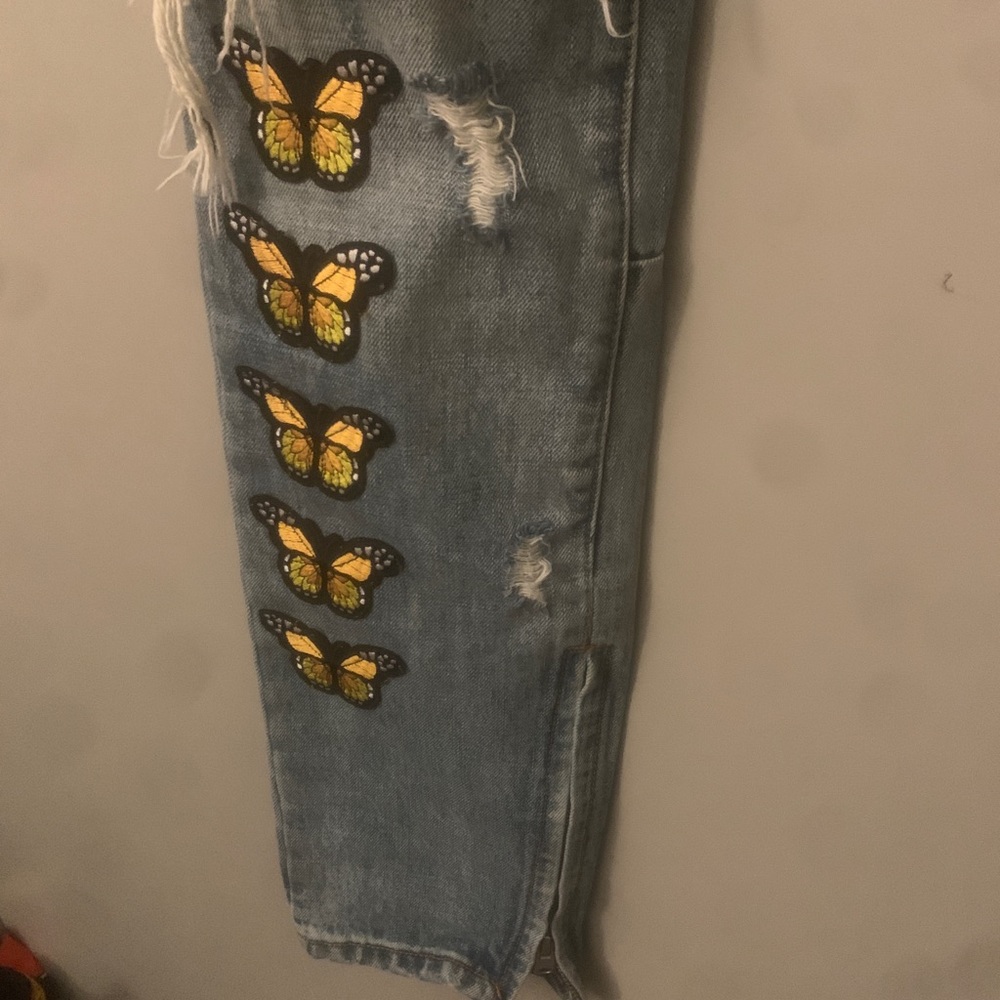 patch work denim - Picture 3 of 3